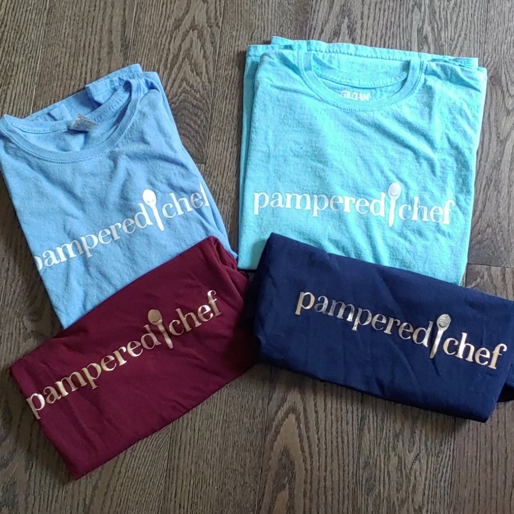 SOLD. Pampered Chef shirts